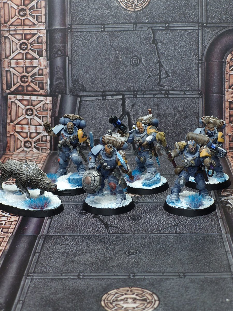 Feadale2's tweet image. More Space Wolves!!

#paintingminiatures
#warhammer40000
#minipainting
#paintingwarhammer
#warhammercommunity