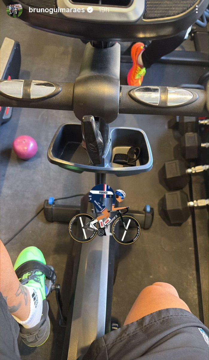 Magpie24_7's tweet image. 🇧🇷🚴 Bruno putting in the miles to be ready for the weekend!🤞

#NUFC #NUFCNews #Newcastle #EPL