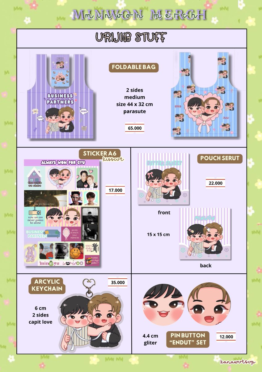 kanawutsup's tweet photo. rt and likes are appreciated 🛋️

Open pre-Order "URIJIB STUFF" Vol 2🐶🐱

📅 28 - 7 Mei 2026

Overseas GO DM for inquiries 
Link Pre-Order : https://t.co/IyvQPxJIai

Please do not hesitate to ask me any questions, salam minwon kasal 💚💜 https://t.co/ff7WNbG2LG