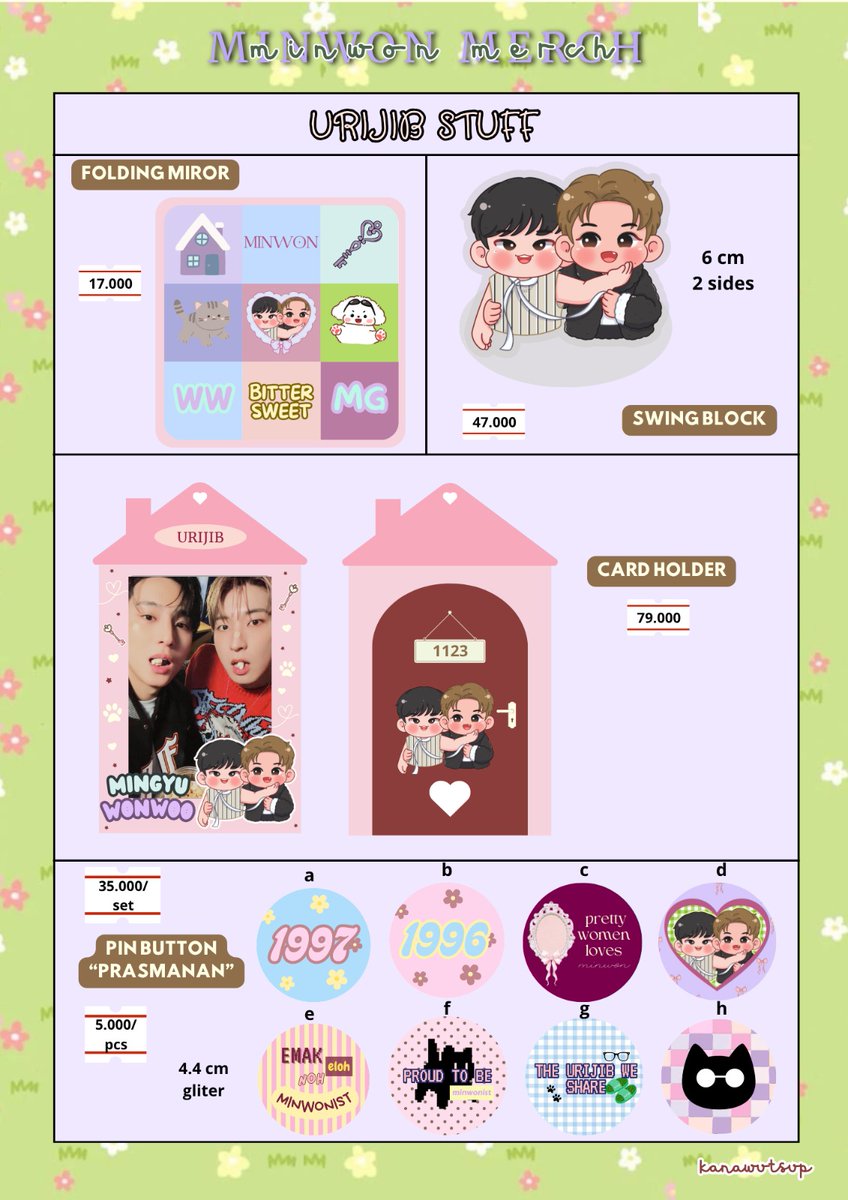 kanawutsup's tweet photo. rt and likes are appreciated 🛋️

Open pre-Order "URIJIB STUFF" Vol 2🐶🐱

📅 28 - 7 Mei 2026

Overseas GO DM for inquiries 
Link Pre-Order : https://t.co/IyvQPxJIai

Please do not hesitate to ask me any questions, salam minwon kasal 💚💜 https://t.co/ff7WNbG2LG