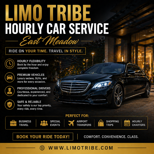 DispatchLtny's tweet photo. Upgrade your ride with Limotribe

Enjoy premium Hourly Car Service East Meadow with luxury vehicles, professional chauffeurs, and flexible bookings. Travel on your schedule in comfort and style. 

Book now: https://t.co/NFWBYDZJ0X

#ExecutiveTravel #AirportTransfer https://t.co/VujPJMClcL