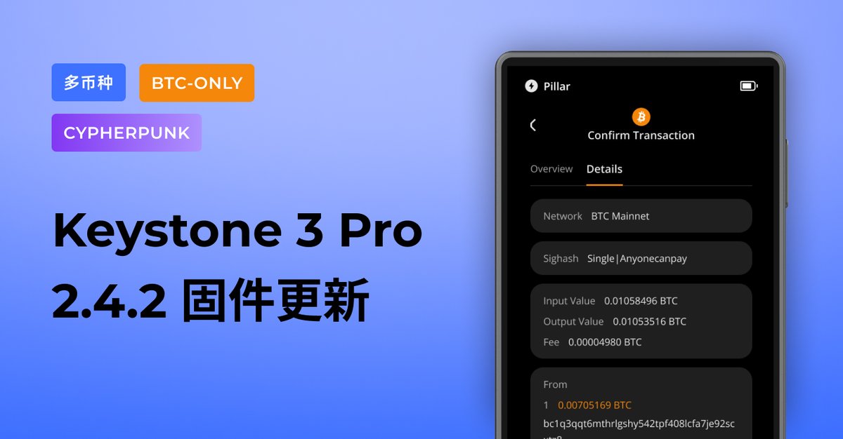 Keystone 中文 tweet media