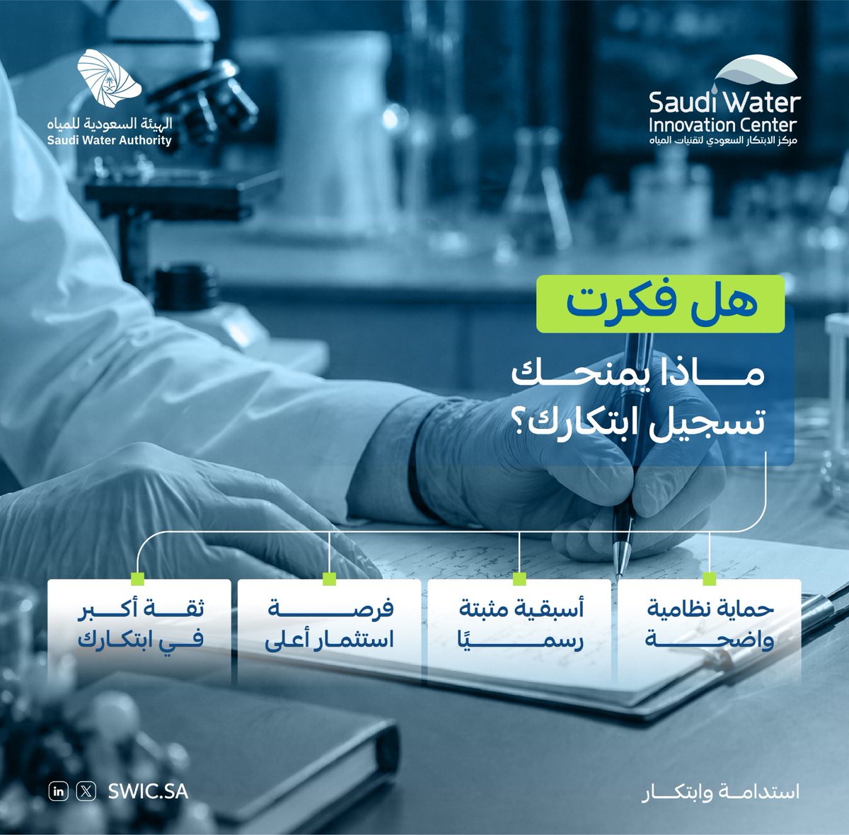 مركز الابتكار السعودي لتقنيات المياه tweet media