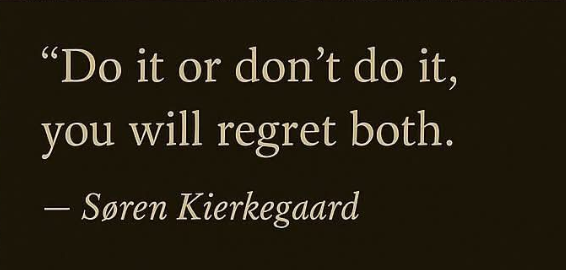 AwarenessLetter's tweet photo. Regret is not escaped by choosing perfectly.

It often remains because the self wants a life with no cost.

But life does not open that way.

At some point, a man stops asking which path will spare him regret
and starts asking which one he can live truthfully inside. https://t.co/A3SZRZR7eh
