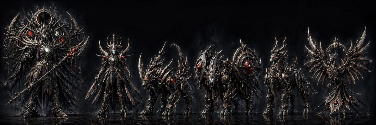 Dark Fantasy Combining Mecha Lineup
