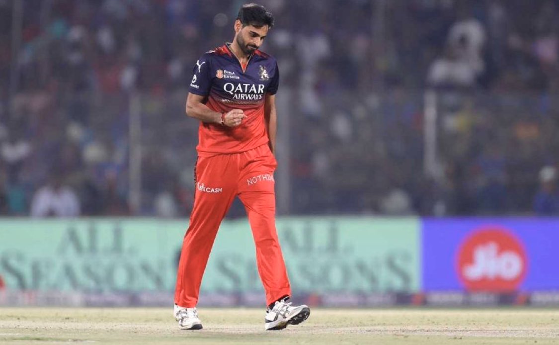 🚨 RCB bowling unit in IPL 🚨

IPL 2024 - Siraj, Akash Deep, Ferguson, Topley, Yash Dayal, Vijayakumar Vyshak, Alzari joseph. 

IPL 26 - Bhuvneshwar, Hazlewood, Duffy, Rasikh Dar, Krunal, Shuyash, Thushara. 

In IPL 26, RCB has best bowling unit in IPL history.
