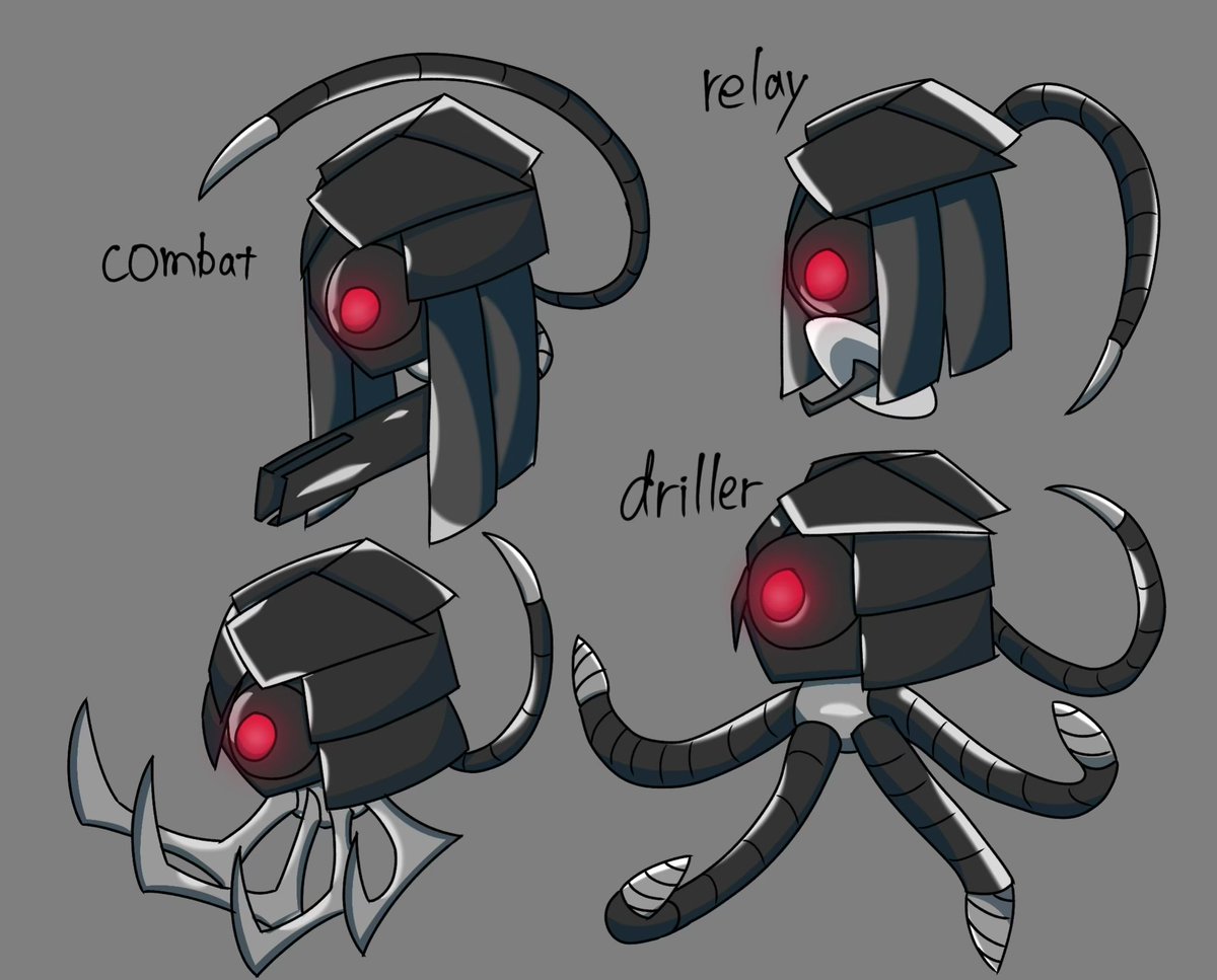 P30196Prime's tweet image. #mecha  #oc  #drone
ホルスが製造できるドローンのパターン、サイズの設定無しだしCombatは違う名称に変える予定
