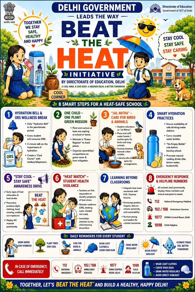 DIRECTORATE OF EDUCATION Delhi tweet media