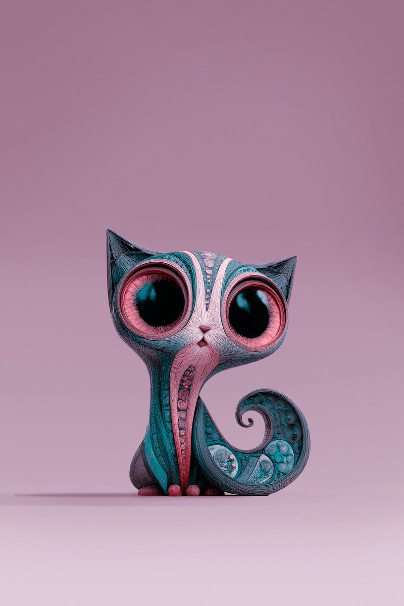 wallies2025's tweet image. Meow  #lockscreen #homescreen #wallpapers #4k #cute #illustration  #animals #cat