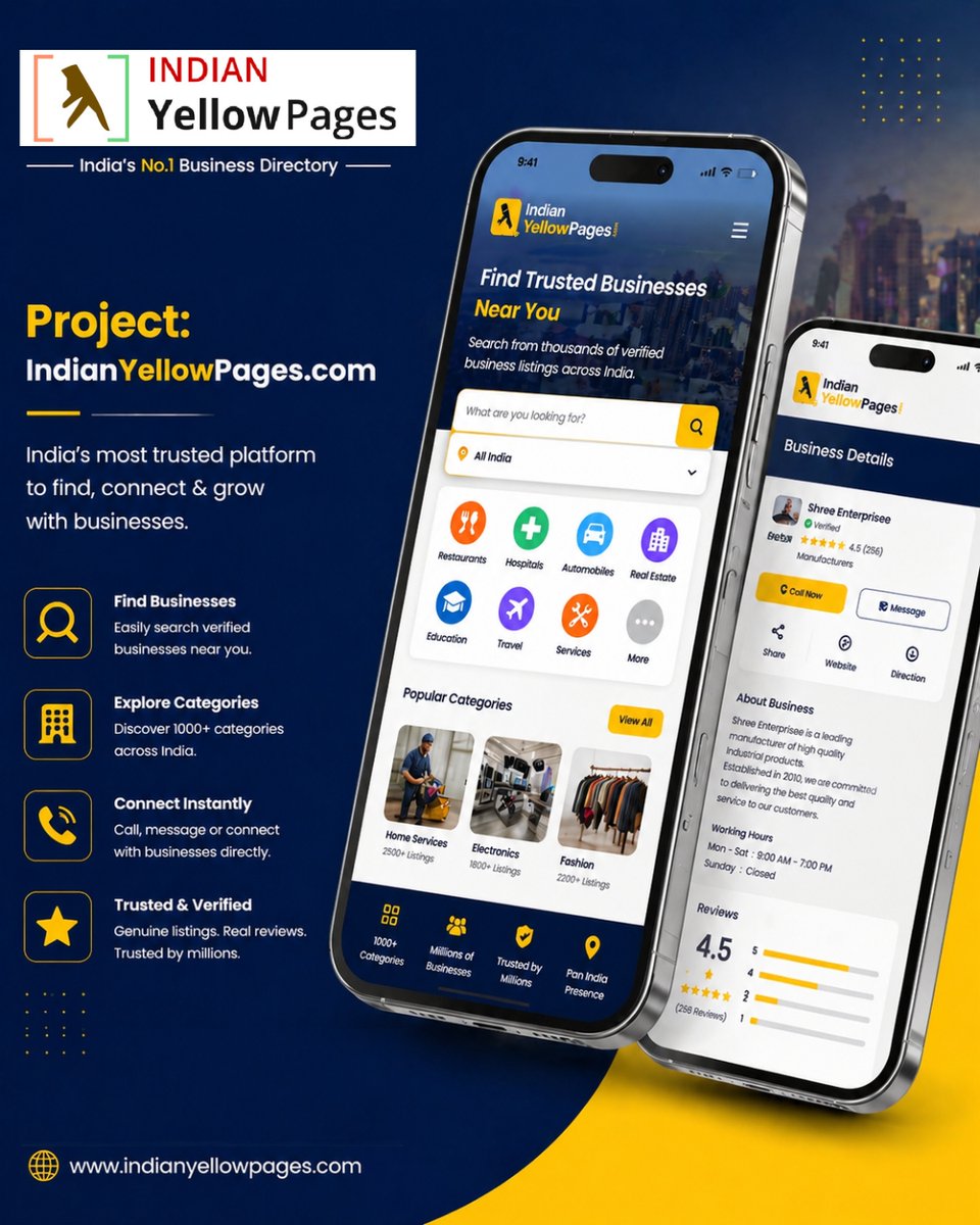 Indian Yellow Pages tweet media