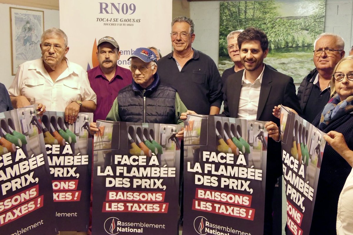 JLeonardelli_'s tweet photo. 🇫🇷 À l’invitation de la fédération du @RNational_off de l’Ariège, j’ai participé ce week-end à une rencontre militante à Saint-Girons.

Ici aussi, l’engagement de nos militants portera bientôt ses fruits dans les urnes, sur ces terres ariégeoises si chères à mon cœur ! https://t.co/NZFY4iLhlz