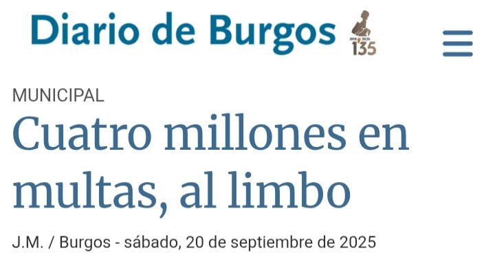 CharlyViteri's tweet image. Lleva 3 años gobernando #Burgos. Lo único que ha sabido hacer en este tiempo es ponerse sueldo de presidenta del gobierno. 
Mientras tanto, la pérdida de millones no tiene fin. Millones que perdemos los burgaleses gracias a su incompetencia.
Seguid votándola