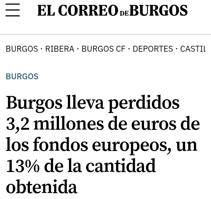 CharlyViteri's tweet image. Lleva 3 años gobernando #Burgos. Lo único que ha sabido hacer en este tiempo es ponerse sueldo de presidenta del gobierno. 
Mientras tanto, la pérdida de millones no tiene fin. Millones que perdemos los burgaleses gracias a su incompetencia.
Seguid votándola