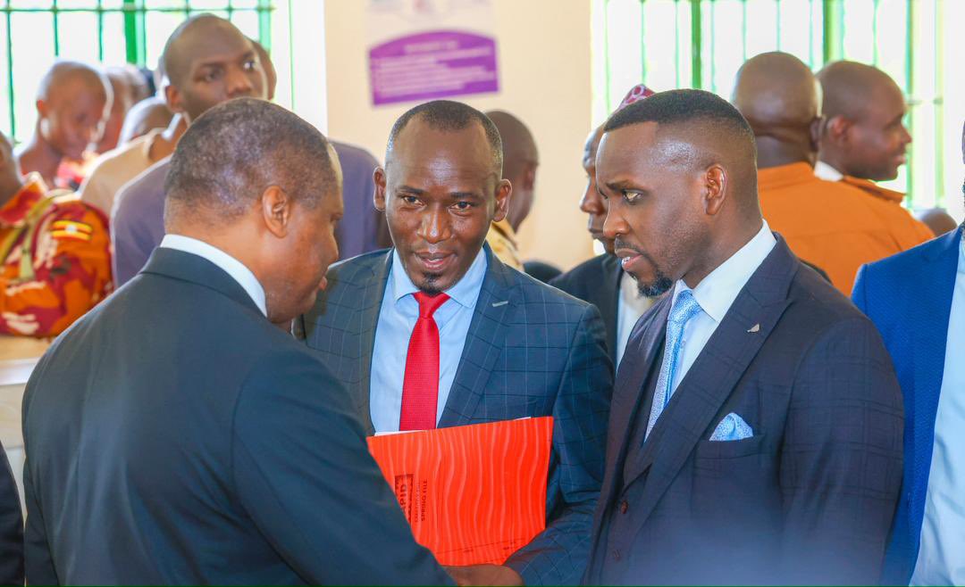 JoelSsenyonyi's tweet image. This morning, we were back at Butambala Chief Magistrate’s Court regarding the case against NUP Deputy president (Buganda) Hon Muhammad Muwanga Kivumbi and others.
The prosecution side failed to present committal papers as earlier expected, indicating that the case file had been