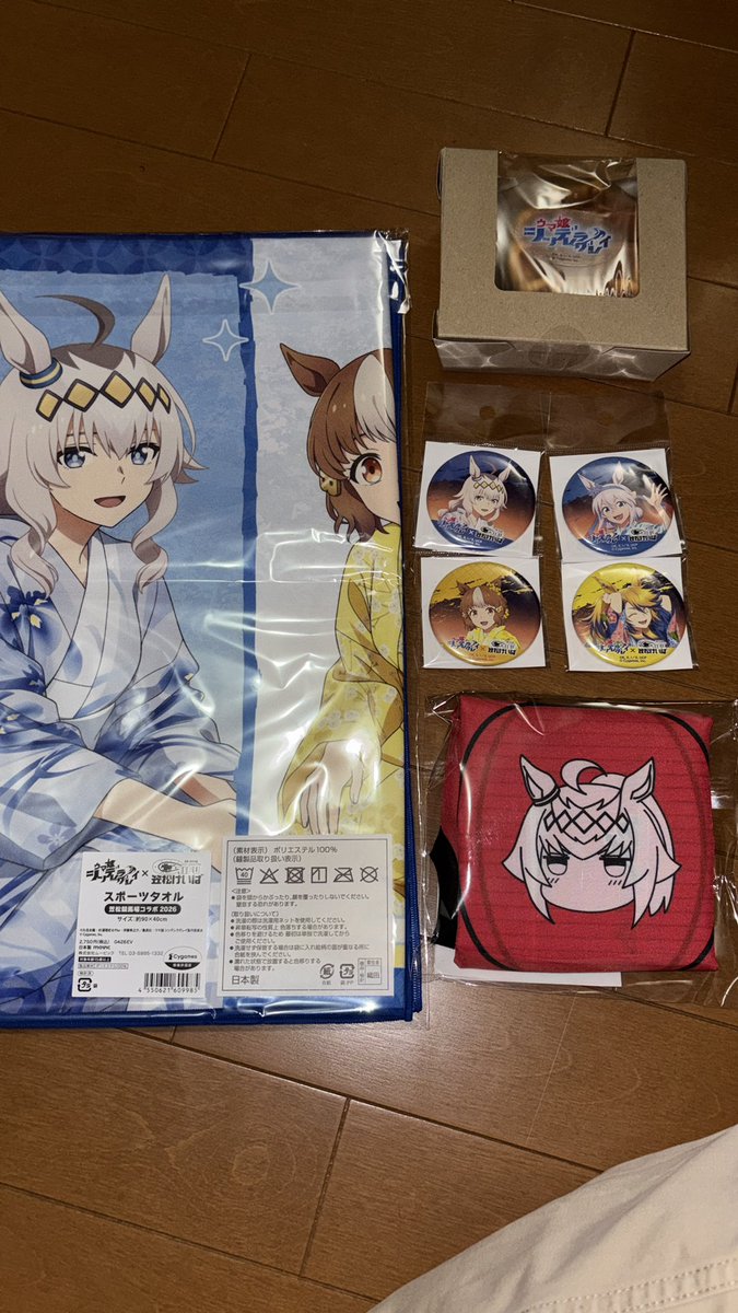笠松町 ウマ娘シンデレラグレイコラボ 笠松競馬場 戦利品 特典 ポスト