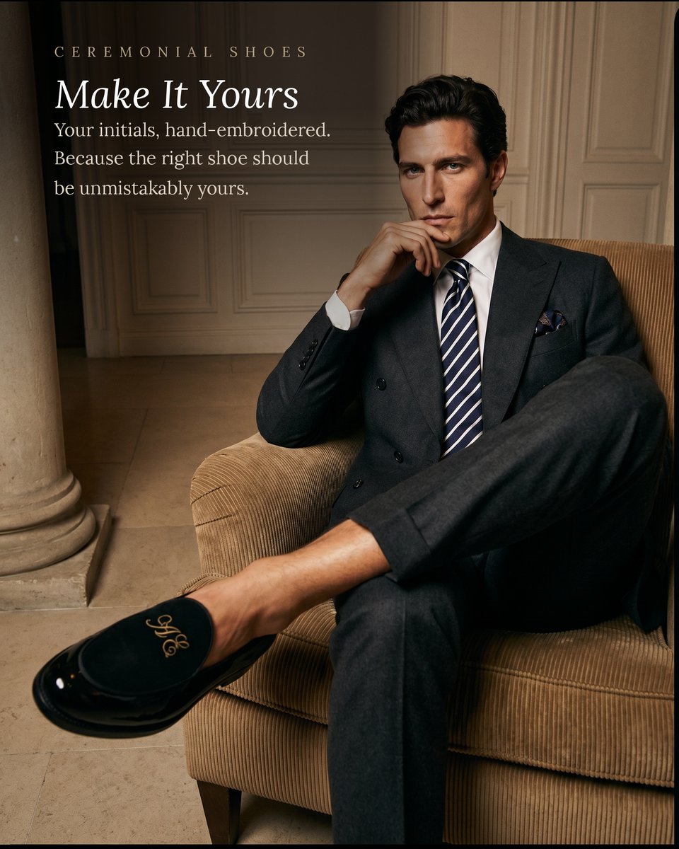 Hockerty_'s tweet photo. Your initials, hand-embroidered.

Or the date, laser-engraved. Because the right shoe should be unmistakably yours.

https://t.co/cv51iR5Gje https://t.co/ecAa2Sqt1C