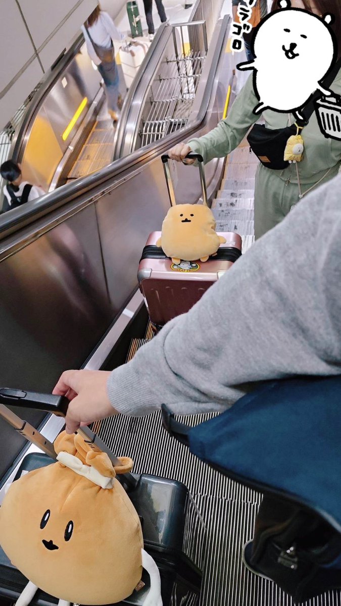 エスカレーター上りチャクコロ