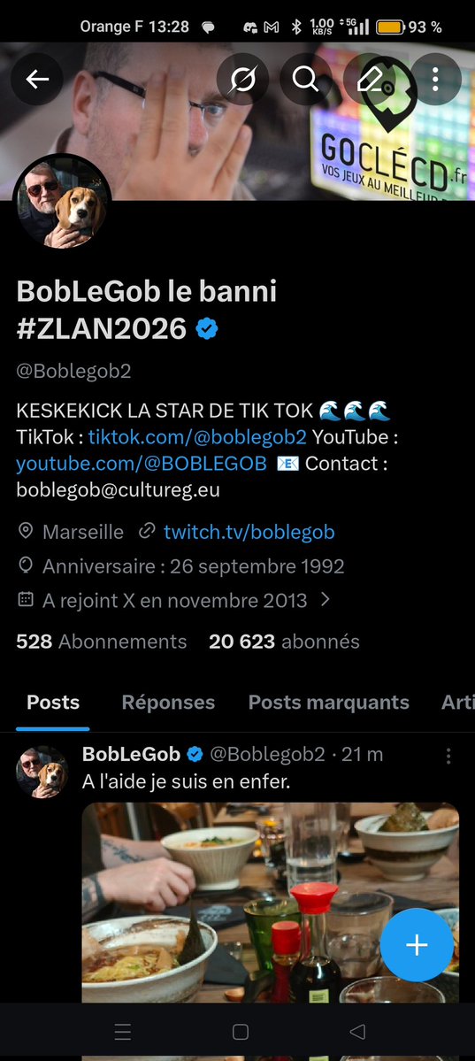 BobLeGob le banni #ZLAN2026 tweet media