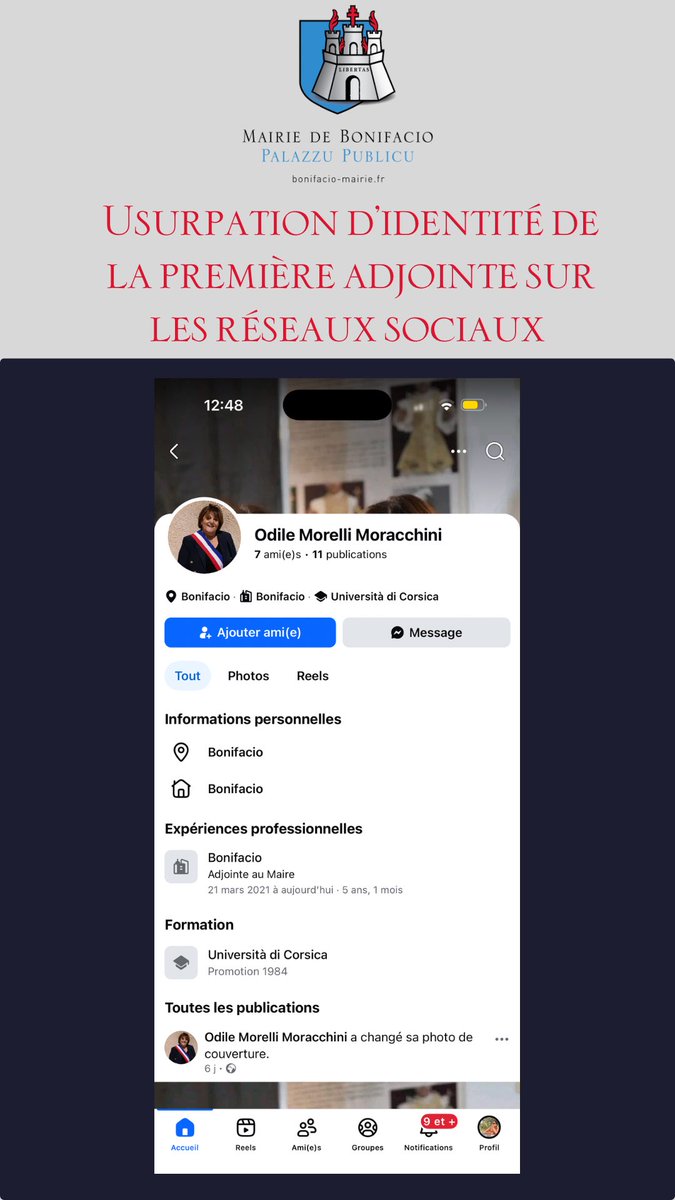 Mairie de Bonifacio tweet media
