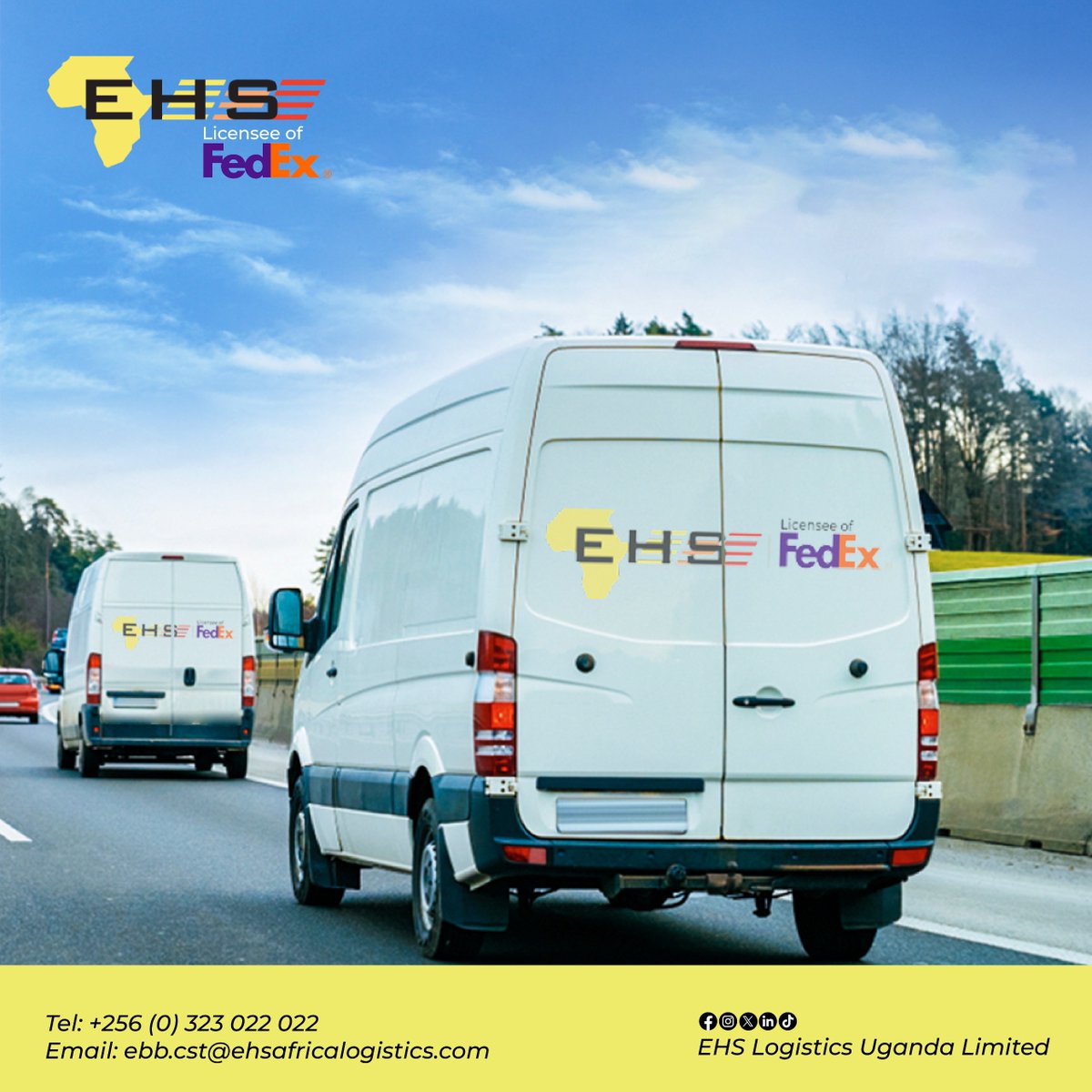 EHSlogisticsUG's tweet photo. Your cargo has a destination. So, let's handle the logistics for you.