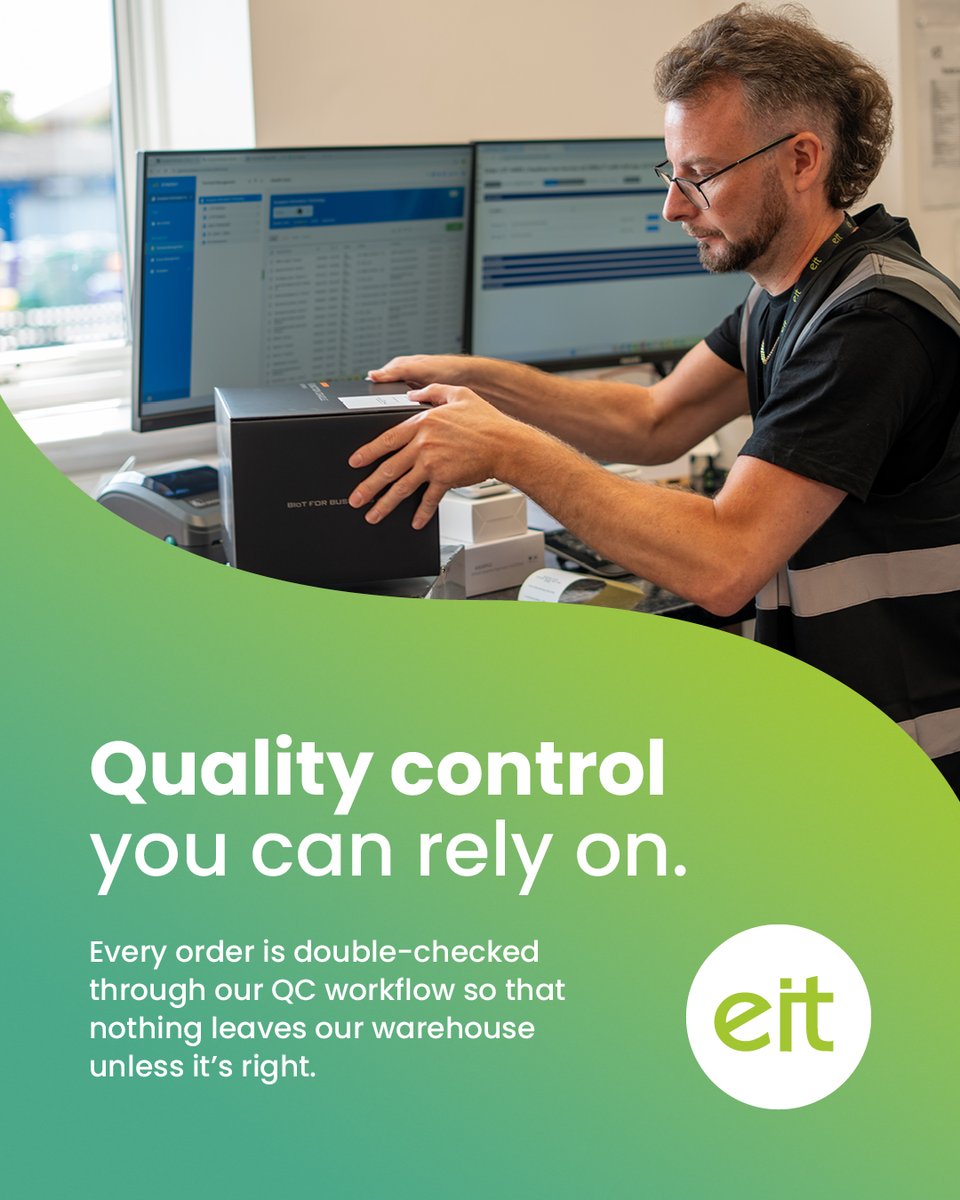 Euro_IT's tweet photo. Every order is double-checked through our QC workflow. From correct configs to MID validation, our logistics team ensures nothing leaves the warehouse unless it’s right. https://t.co/Hnw7kNc91h