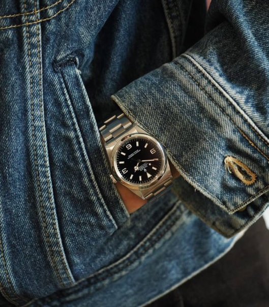 TheSlowTick's tweet image. Explorer
📸: @Dea_rBoss 
#Rolex #watches #menswear #classic