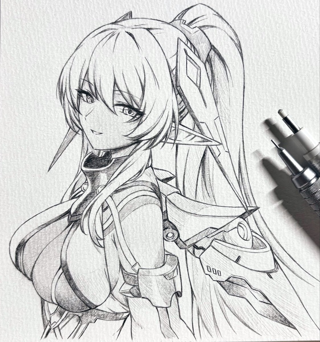 たろしゅん@アナログ絵描き tweet media