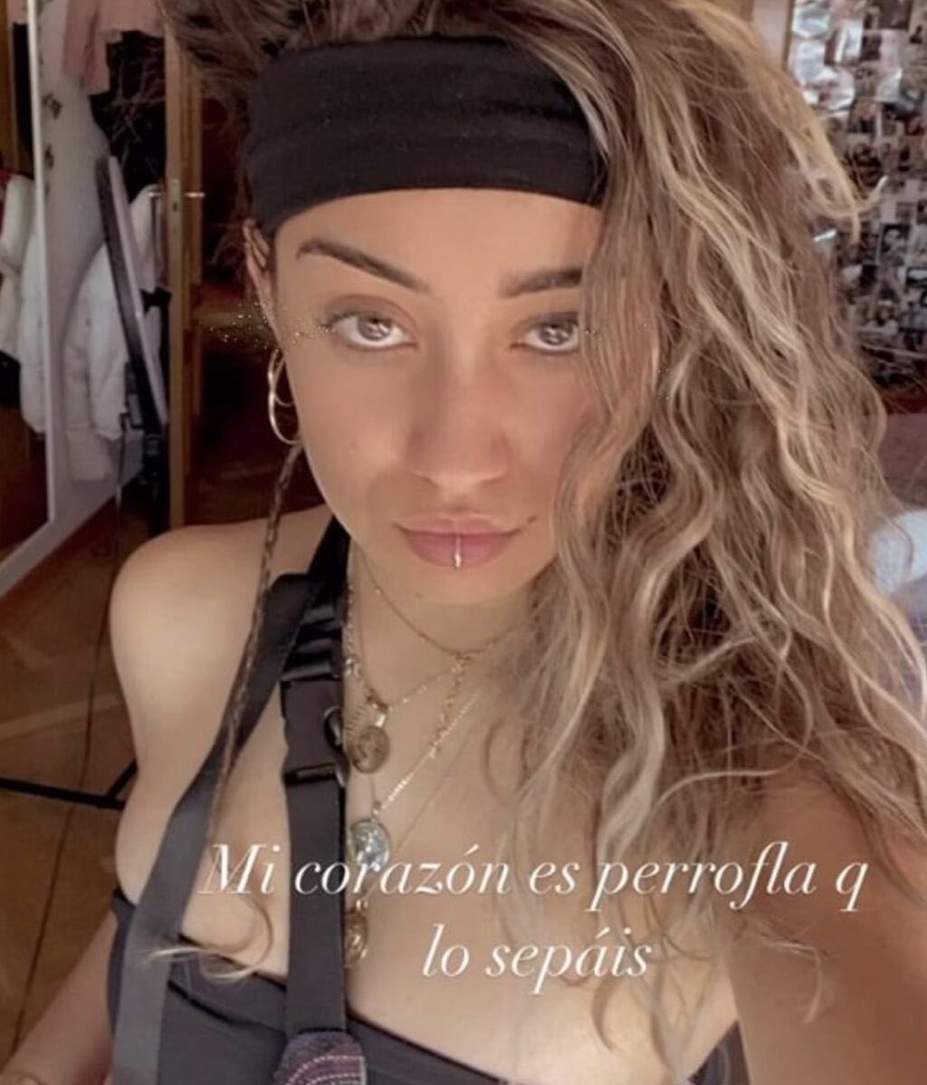 Leonor después de volver de su sicue en Granada