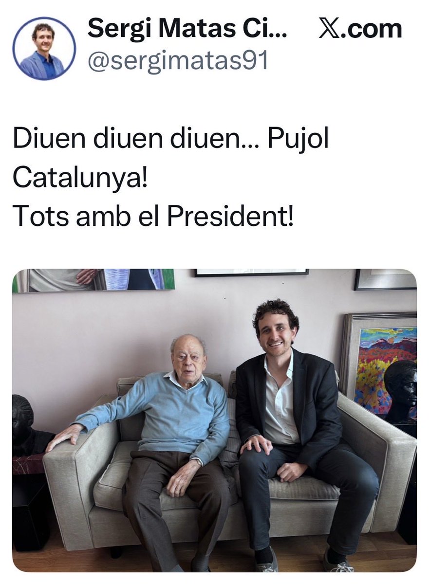 Fins als cullons de la gent que per homenatjar a un personatge, un mort en aquest cas, es posa una foto seva per donar-se importància…