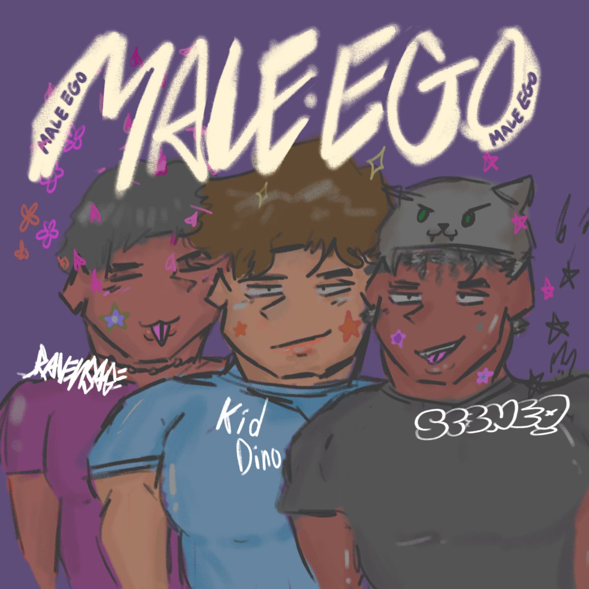 RAVENSAGE (MALE EGO DESTROYER, bara artistttt) tweet media