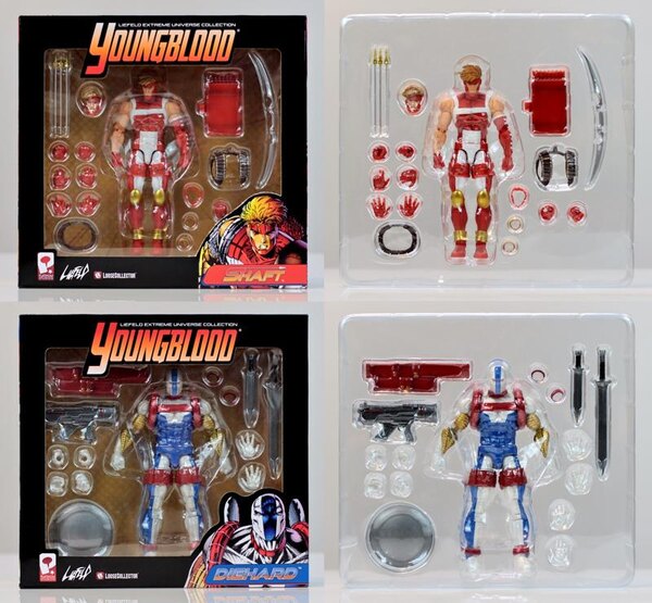 ToyNewsInterna1's tweet image. LooseCollector Collectibles Rob Liefeld's Youngblood Shaft and Diehard #actionfigures Packaging Images dlvr.it/TSGJ3D