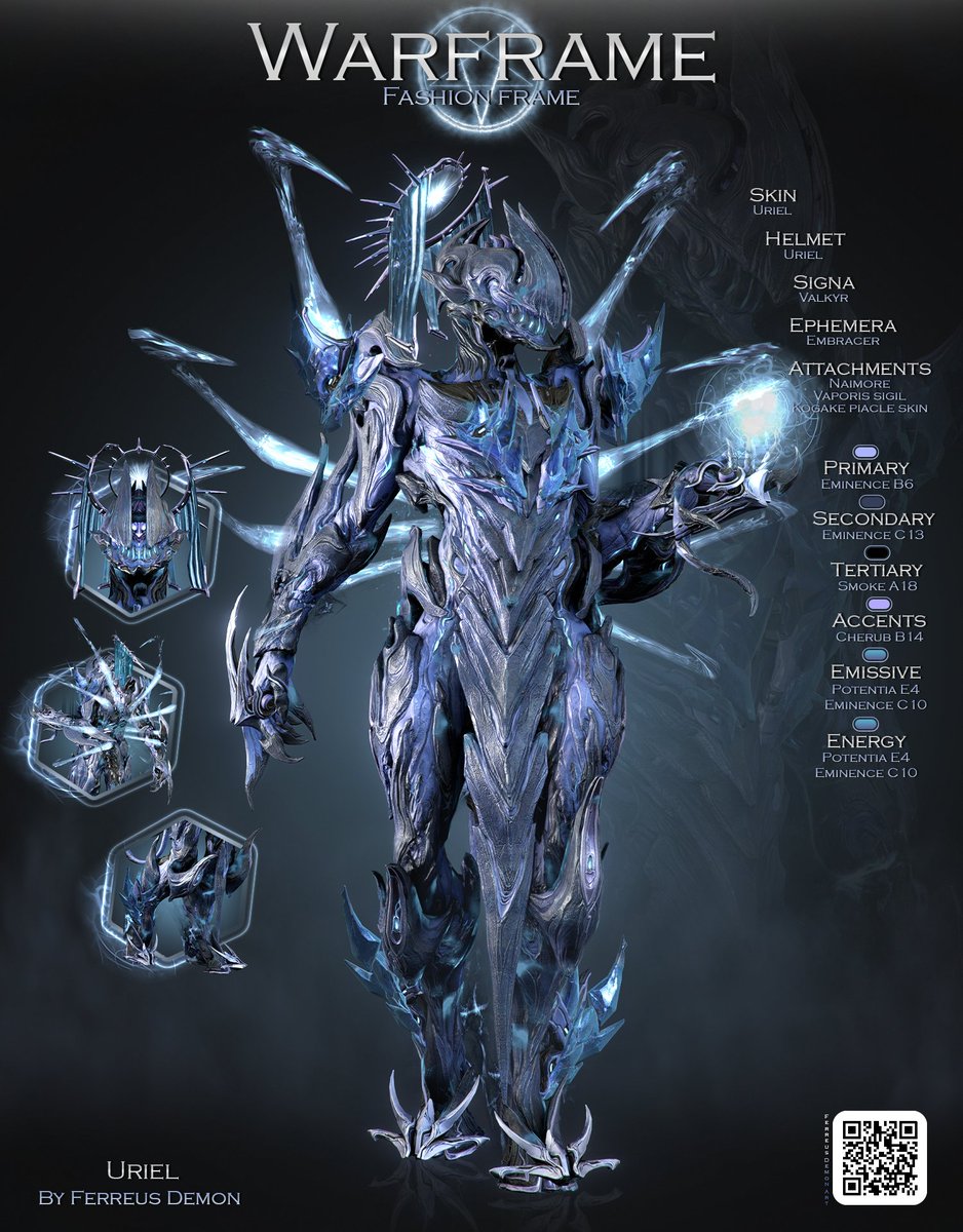 FerreusD's tweet image. Uriel

Fashion frame series

#warframe #warframecaptura #digitalphotography #photoshop #warframeart #warframefanart
@PlayWarframe
