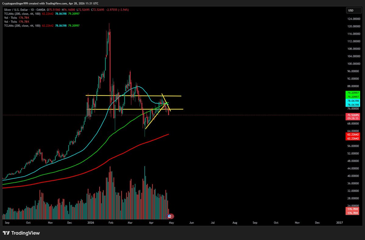 gatorbullbear's tweet image. Damn they said it was going up 

#silver