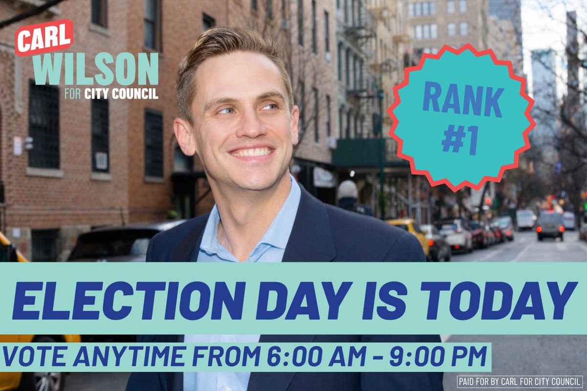 Today is Election Day.

I’m honestly overwhelmed by the incredible support. What started as a grassroots effort has grown into something real, something powerful, and you can feel that momentum everywhere across our community.

Now it’s time to seal the deal.