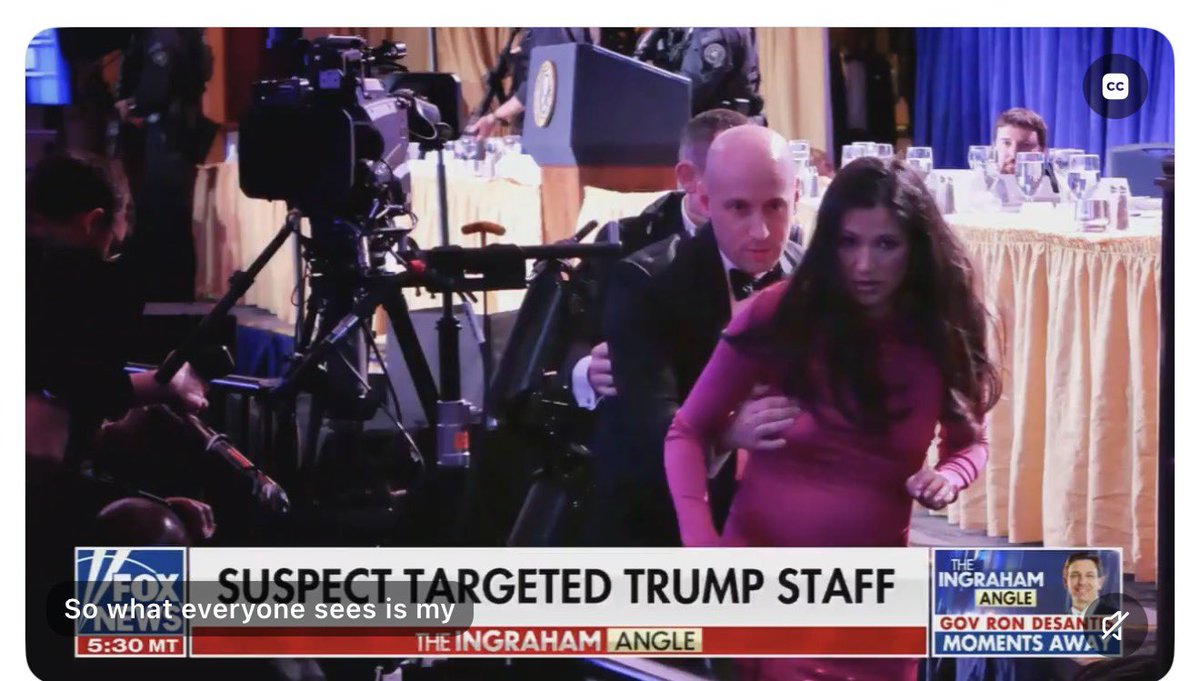 So  <a href="/KatieMiller/">Katie Miller</a> is now on Fox explaining that when her husband 
shielded her body during an active shooting, he wasn't "copping a feel," he was avoiding her stomach because she's pregnant.

I had to explain on several
posts to morons who used a camera angle taken from the front