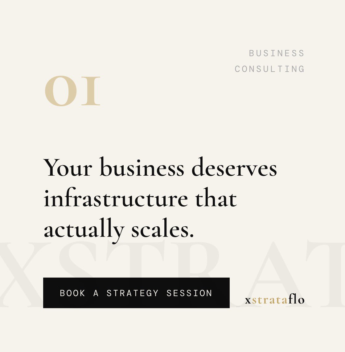 Ready to grow your business?
Xstrataflo.com