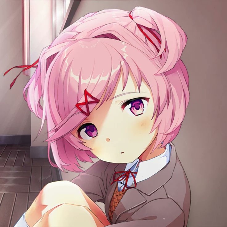 yoriwantsbrkfst's tweet photo. Natsuki is the most resilient character in this game, she really doesn't get enough credit for being the only person to remain sane after everything. Monika couldn't knock down her sanity that she had to resort starving her and having her glitch out https://t.co/dsecYjNO2h