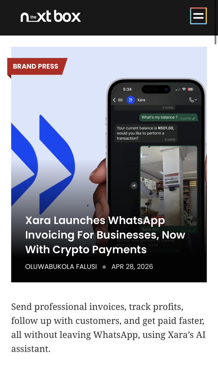 Xara tweet media