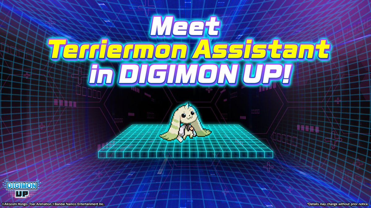 Digimon_up_en's tweet image. Terriermon Assistant is in DIGIMON UP!

What will Terriermon Assistant's role going to be...?
More info coming soon!

#DigimonUP #TerriLab #digimon