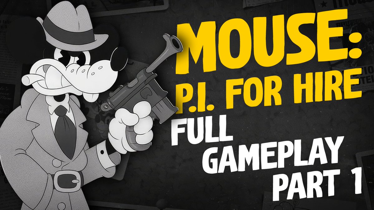 MalingKandang69's tweet photo. Mouse: P.I. For Hire Full Gameplay Playthrough Part 1 with No Commentary
Full Video: https://t.co/nC2h535Egk
.
.
.
#game #gamer #gaming #YouTube #YouTuber #YouTubers #PlayStation5 #PlayStation #Xbox #XboxSeriesX #NintendoSwitch2 #NintendoSwitch #MousePIForHire #MouseGame https://t.co/0c3mZ1rvlR