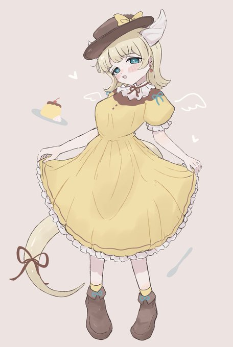 創作竜娘ちゃんスケッチ プリン