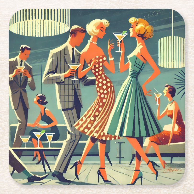 LeeHillerDesign's tweet image. 🍸🫒🍸🫒🍸 
Mid Century Modern "Martini Dance Trio" Cocktail Party #coasters
Item: zazzle.com/mid_century_mo…

#MidCenturyModern #Martini #cocktailparty #greetingcards #gifts #giftideas #barware

#midcentury Coaster Collection: zazzle.com/collections/11…