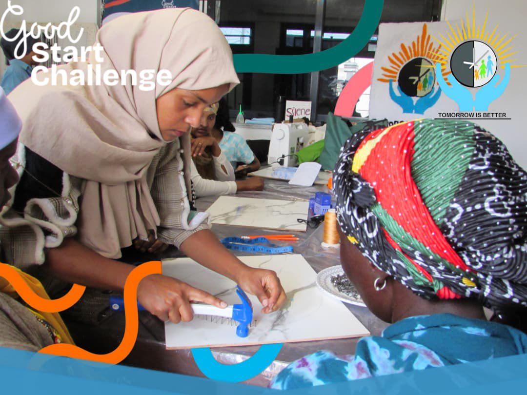 tiborganization's tweet image. Good Start Challenge: from hope to reality
TiB empowers refugee mothers with skills for dignity and self-reliance.
#Good_Start_Challenge #TomorrowIsBetter #RefugeeSupport
