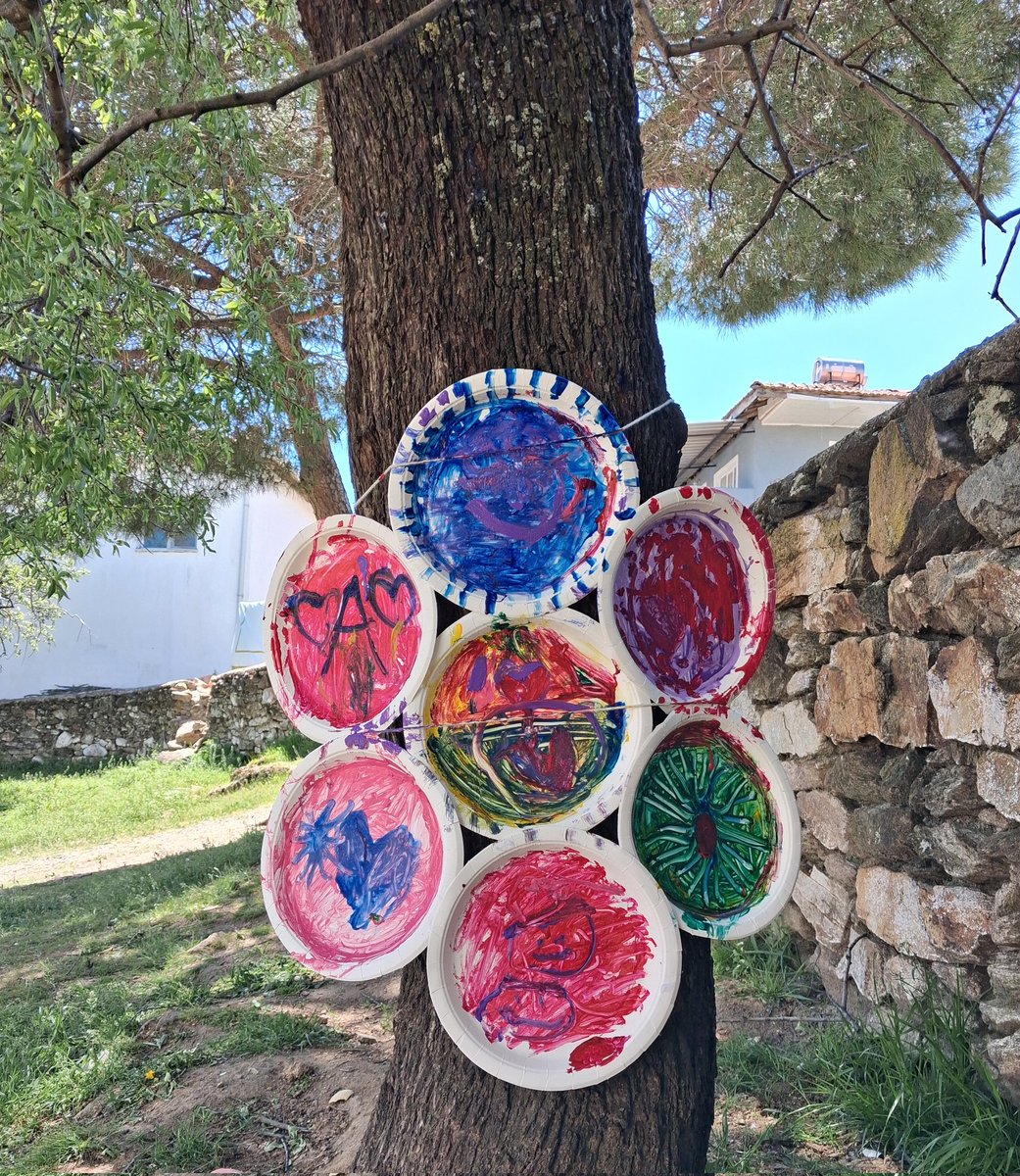 Havalar ısınınca çocuklarla dışarda etkinlik yapmaya BAYILIYORUM  eheheheh