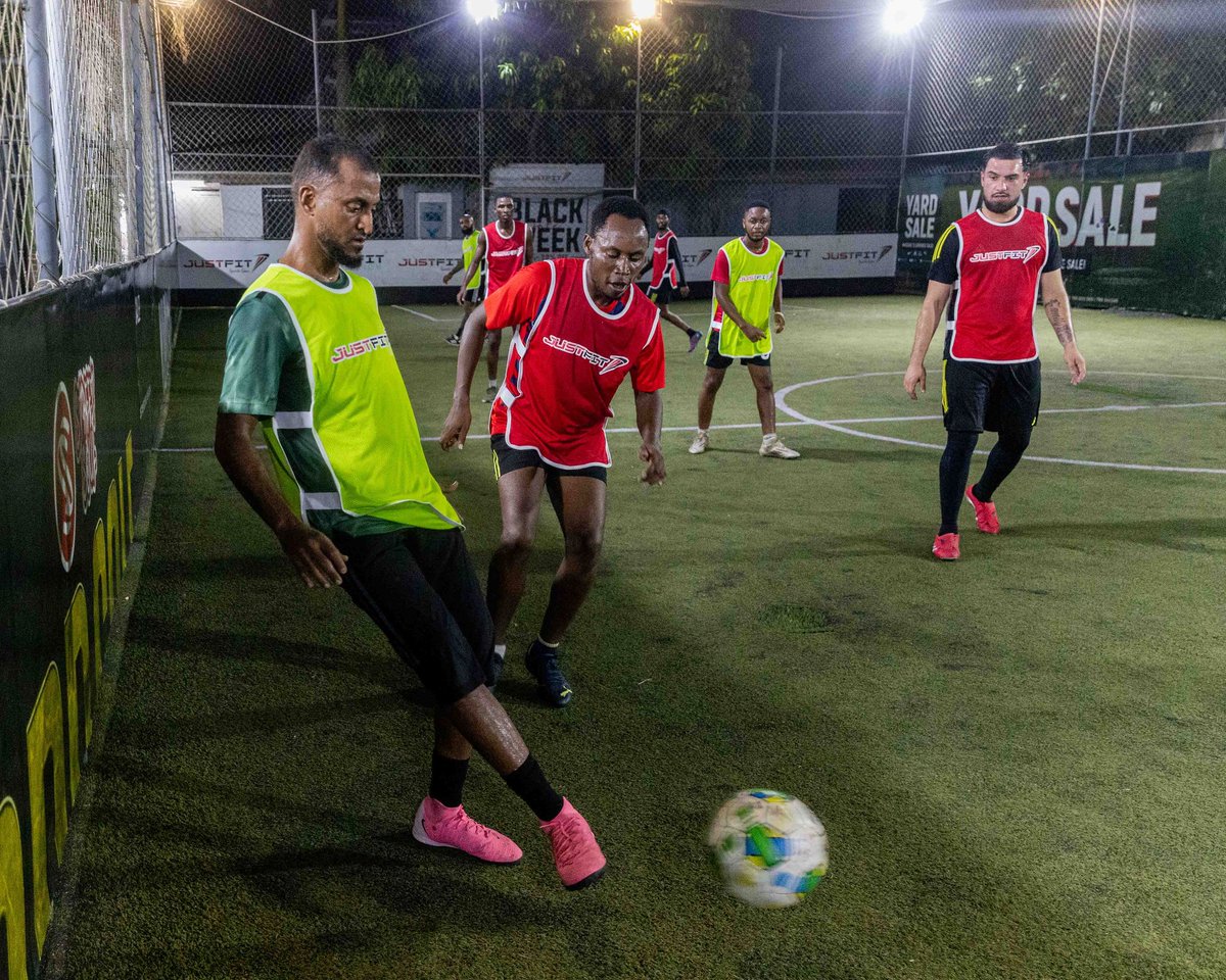 franklin_tissa's tweet image. Hatuuzi tu nguo na vifaa vya michezo #JustFit tunaubonda pia. Juzi ilipigwa game na #Adidas Africa.