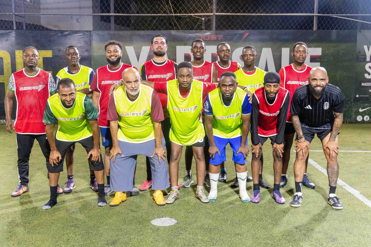 franklin_tissa's tweet image. Hatuuzi tu nguo na vifaa vya michezo #JustFit tunaubonda pia. Juzi ilipigwa game na #Adidas Africa.