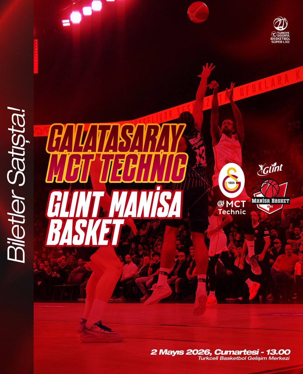 📣 Glint Manisa Basket maçı biletleri satışta!

Hemen satın almak için: galatasaray.org/haber/basketbo… 

#AslanGibiSavaş 🦁