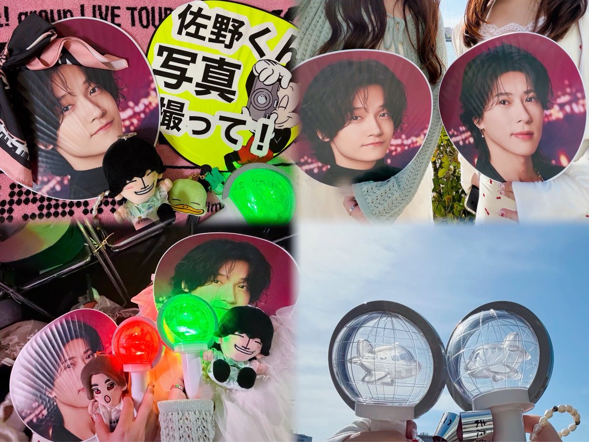 ___msykunS2's tweet photo. 目が線になってる大好きな笑顔を向けてくれて
目の横で指差しとシャッター押す仕草を
3回くらい連写でしてくれてて
えっ!?えっ!?えー!!私!?ってなってたら
周りがあなただよ!!って教えてくれて😭
佐野くんにやっと見つけて貰えて本当に幸せです📷✨
君だよ☺️って笑顔がもぅ🤦🏻‍♀️💚
#AぇツアーRunway 🌾✨ https://t.co/6CCvFpQOFF