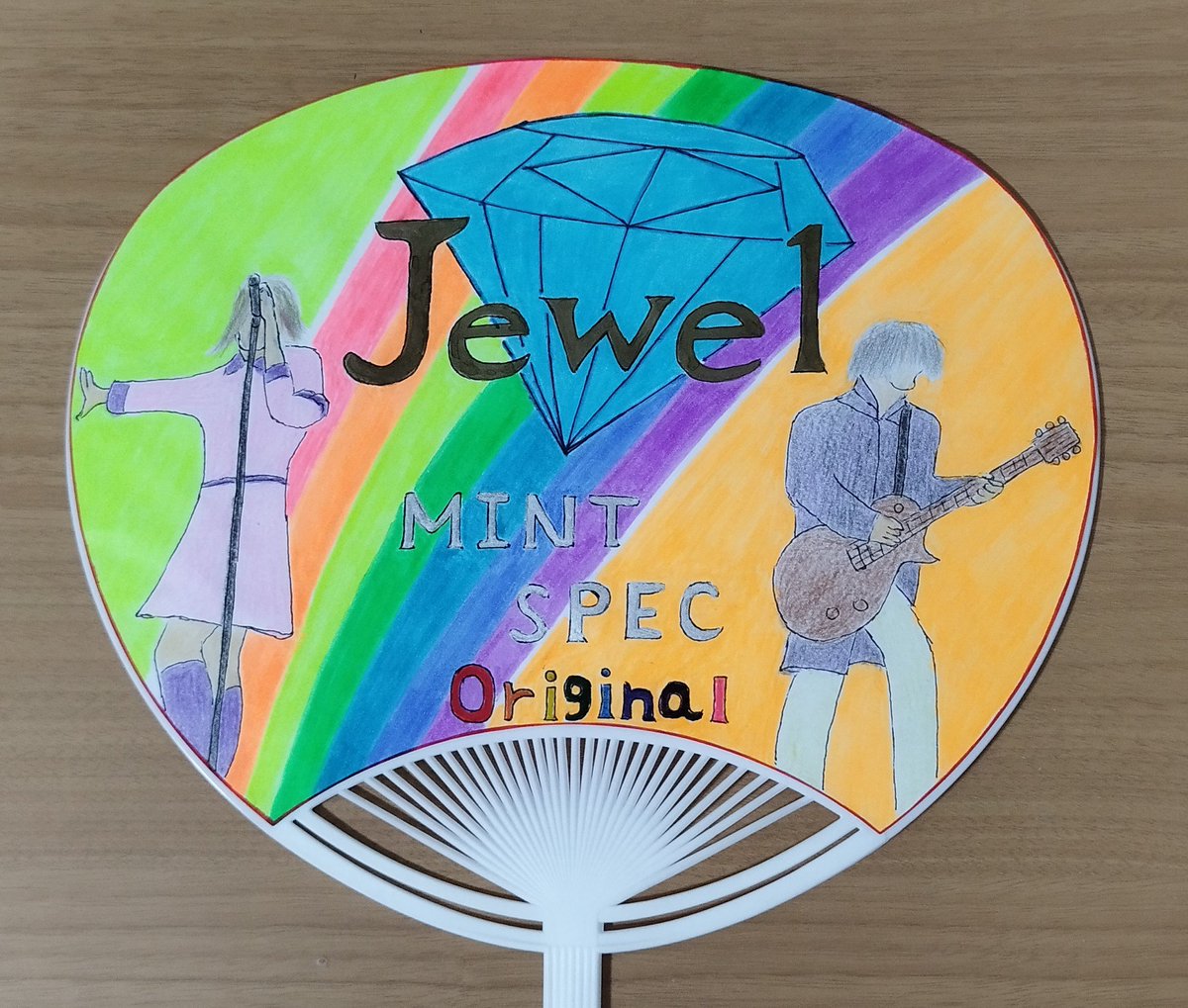 7pDVnT2zpcdmJJq's tweet image. え～っと〜🌈🌈🌈
Miiちゃま😍✌️

13曲目🎤🎶😁✌️
「＃Jewel💎✌️🎤🎸🌈」
おぉ〜〜💎オリジナル曲🎶💎✌️
ジュエル💎✌️だぁ〜💎✌️ジュエル💎祭りだぁ～💎✌️💎✌️💎✌️
カッケー💎MINT SPEC🍅降臨だぁ〜💎✌️
Miiちゃま😍✌️歌ってくれてありがとう💎✌️

＃爽やかな曲を爽やかな笑顔で歌い通す配信