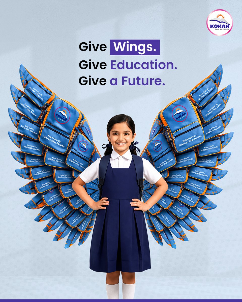 KokanngoIndia's tweet image. Give Wings. Give Education. Give a Future. 🕊️📖

We’re on a mission to empower students across India with the tools they need to succeed.

Support our mission today! 👇
kokanngo.org/donation

#KokanNGO #EducationFirst #Empowerment #SocialGood #Maharashtra #SchoolKit2026